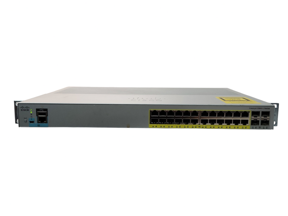 Cisco Catalyst WS-C2960L-24PS-LL 2960-L Gigabit PoE Network Switch