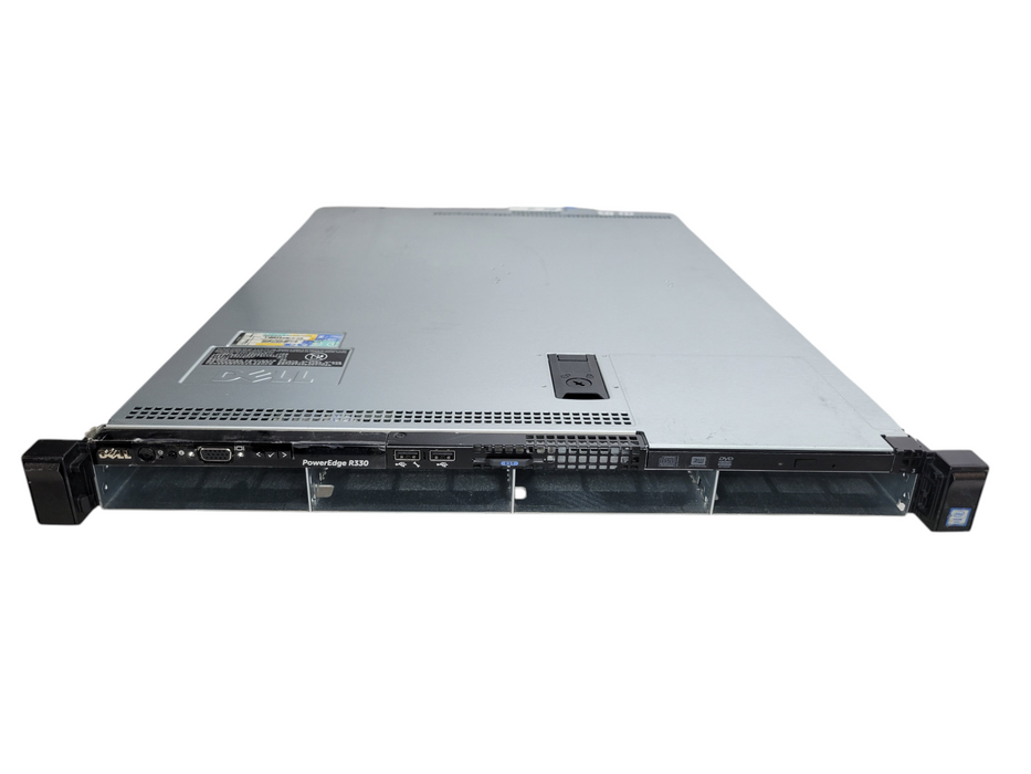 Dell PowerEdge R330 - Xeon E3-1220 v5 32GB DDR4 ECC PERC H330 350W PSU %