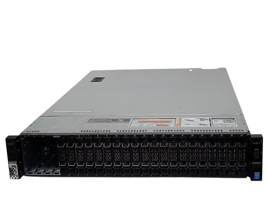Dell PE R730xd 1x Xeon E5-2683v3 2.00GHz, 64GB DDR4, H730P Mini, 2x PSU, 2 _