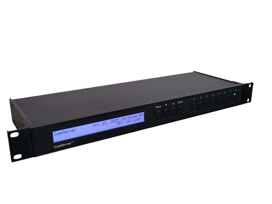 Interactive Technologies CS-800 CueServer Playback Processor, READ _