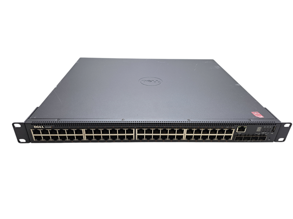 Dell N1548P | 48-Port Gigabit PoE+, 4x 10G SFP+ Managed Switch )