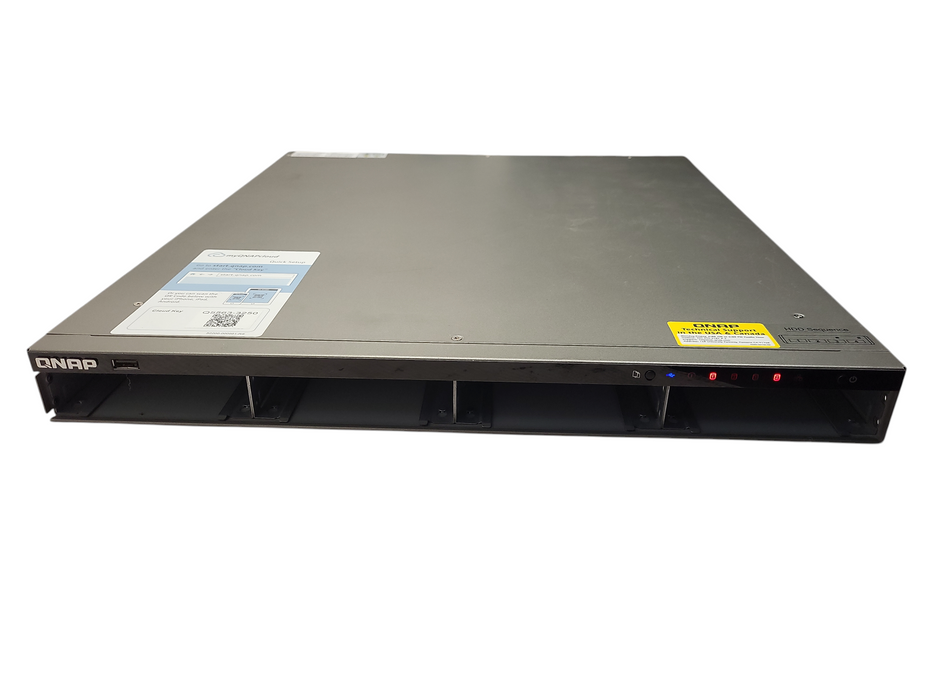 QNAP TS-453U-RP 1U 4 Bay NAS READ $