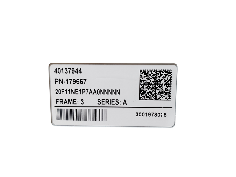 Allen-Bradley 20F11NE1P7AA0NNNNN PowerFlex 753 AC Drive *READ*