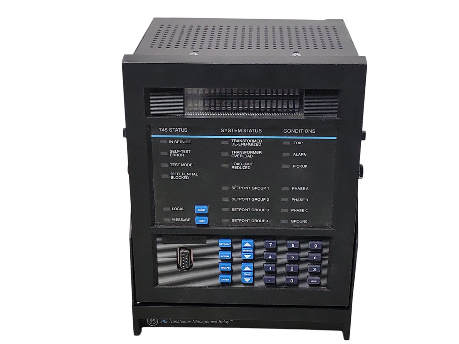 GE Power Management SR745 transformer relay 745-W2-P5-G5-HI-R _