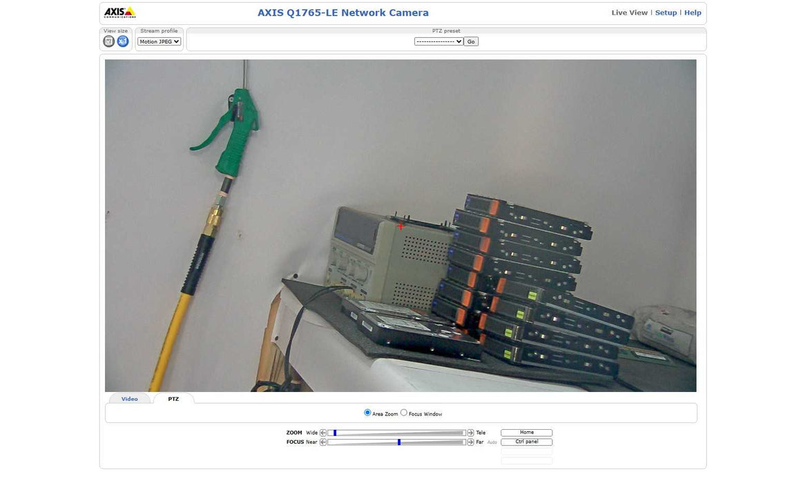 AXIS Q1765-LE 1080P NETWORK CAMERA with 18x optical zoom and auto-focus _