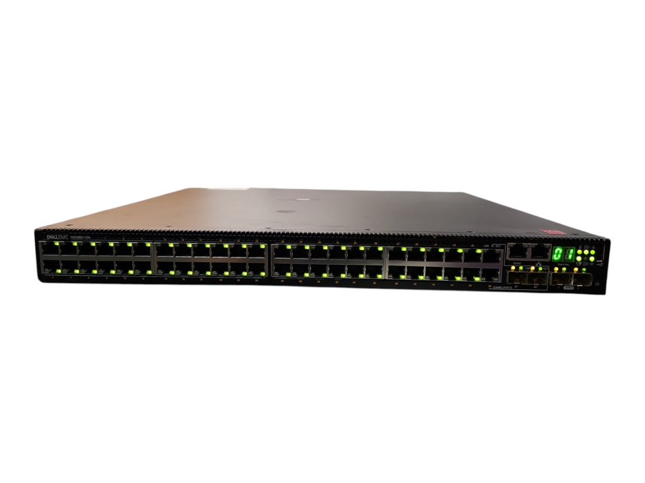 Dell EMC N3048EP-ON 48x 1GbE Managed PoE+ Switch w/ 1x 1100W PSU