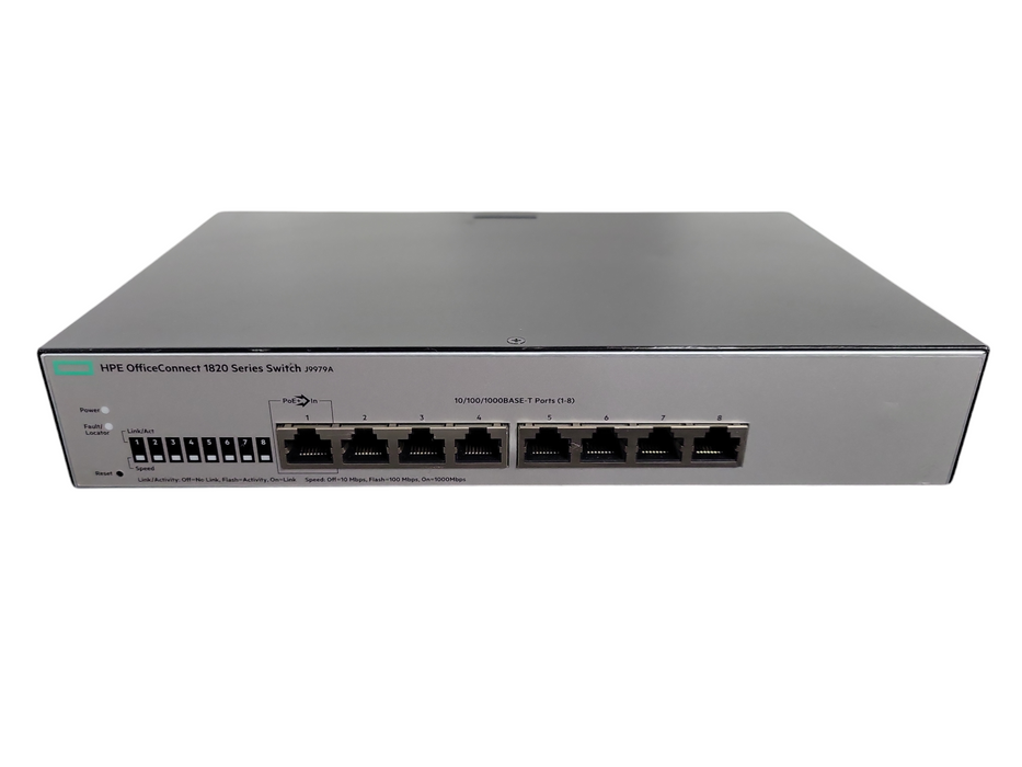 HP OfficeConnect 1820-8G 8 Port Gigabit Managed Layer 2 Switch J9979A !