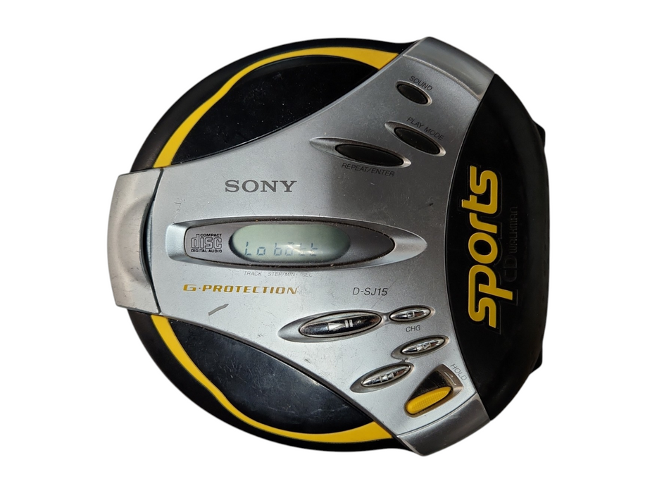 Sony Sports D-SJ15 Walkman Portable CD Player G-Protection W/ Strap %