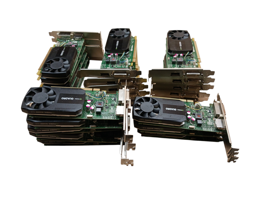 Lot of 24x Nvidia Quadro K620 2GB GDDR3 DVI-I DisplayPort