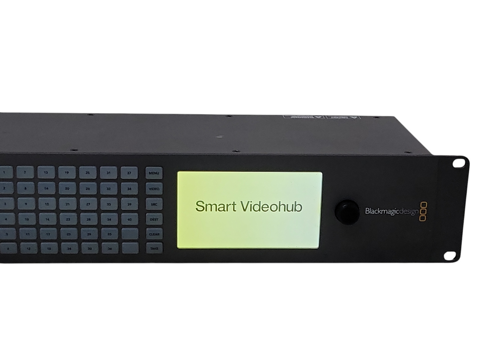 Blackmagic design Smart Video hub 12G 40x40 unit only, READ _