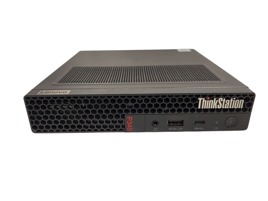 Lenovo ThinkStation P340 Tiny i9-10900T 32GB RAM 1TB NVMe P1000 GPU w/ AC $