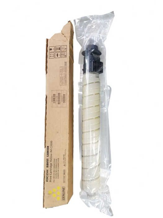 Ricoh Savin Lanier IM C3000/3500 Print Cartridge Yellow Sealed Open Box