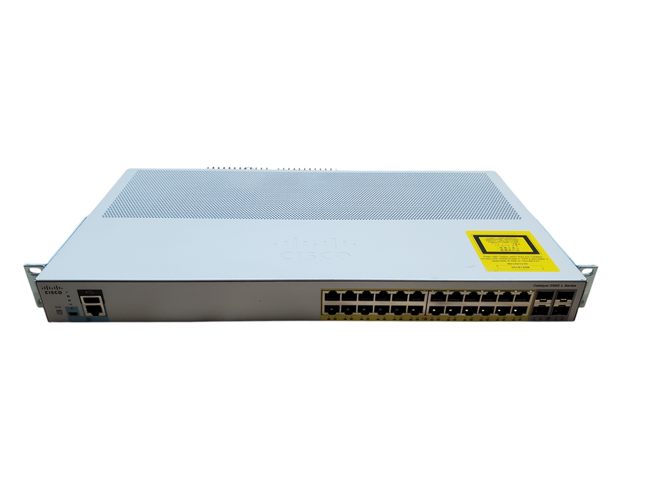 Cisco WS-C2960L-24PS-LL V01 24-Port Gigabit PoE+ Silent Managed Switch