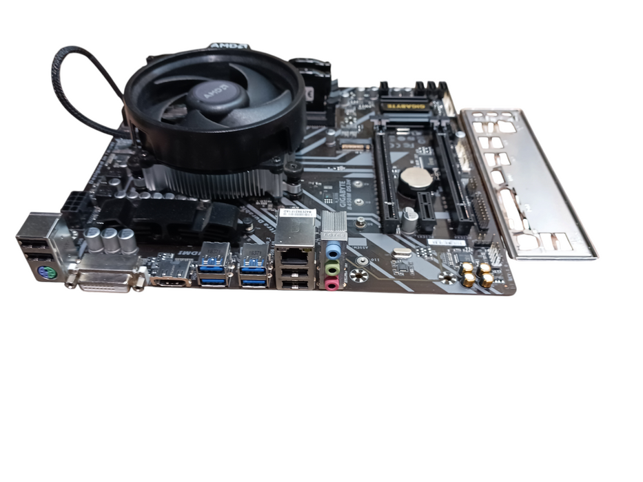 Gigabyte B450M DS3H Motherboard & AMD Ryzen 2200G CPU 8GB DDR4