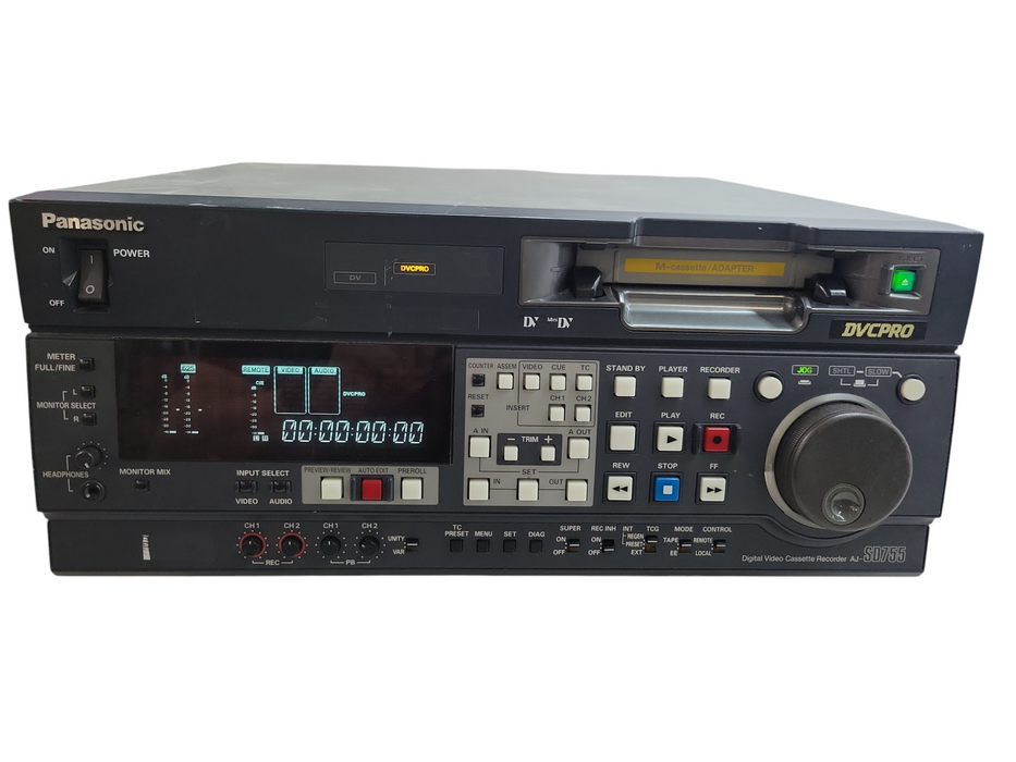 Panasonic AJ-SD755E DVCPRO Studio Editing VTR PAL %