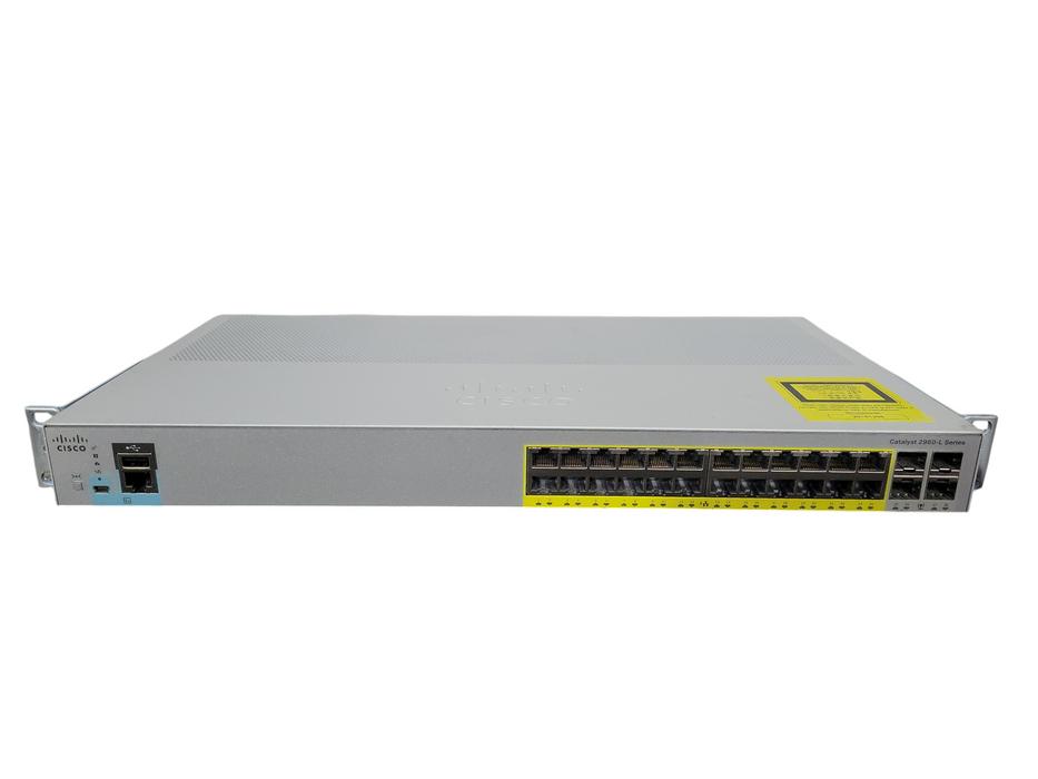 Cisco Catalyst WS-C2960L-24PS-LL 2960-L Gigabit PoE Network Switch !