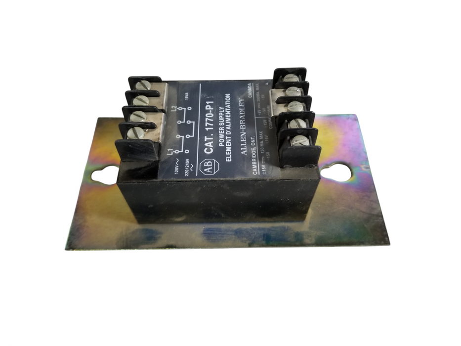 1770-P1 Allen Bradley Power Supply, Analog, Modular, External, 15A 120-240V