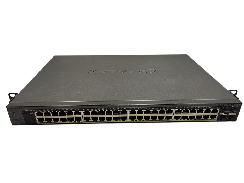 Netgear GS752TP ProSafe 48-Port Gigabit Smart Switch w/ Poe and 4 SFP Ports $