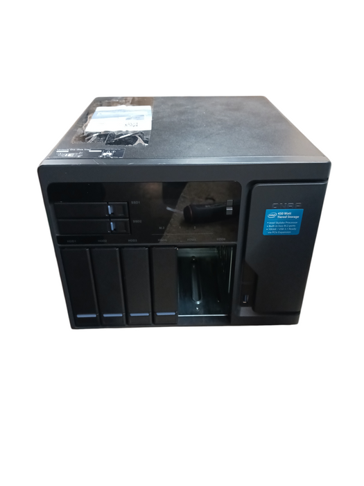 QNAP TVS‑882 NAS Intel i5-6500 8 Bay 8GB RAM 2x 4TB HDD READ