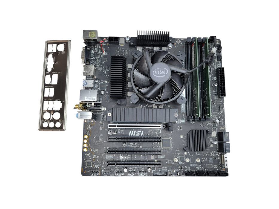Intel Core i7-10700 MSI B560M PRO-VDH WIFI 16GB DDR4 + I/O Plate %