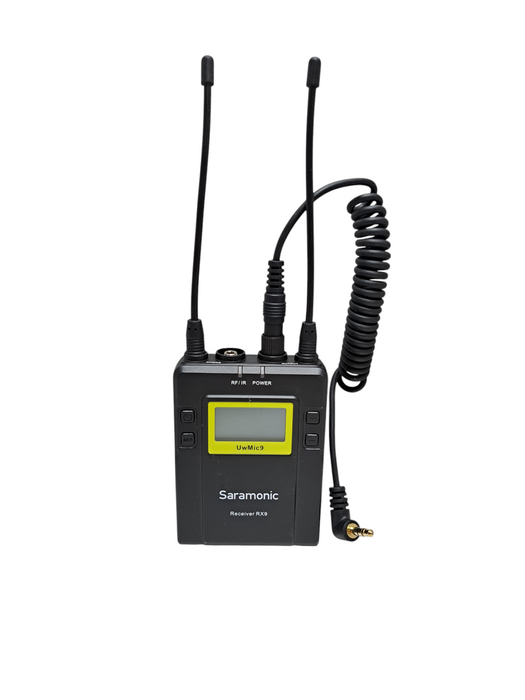 Saramonic UwMic9 RX9 UHF Synthesized Receiver 514-596MHz *READ* )