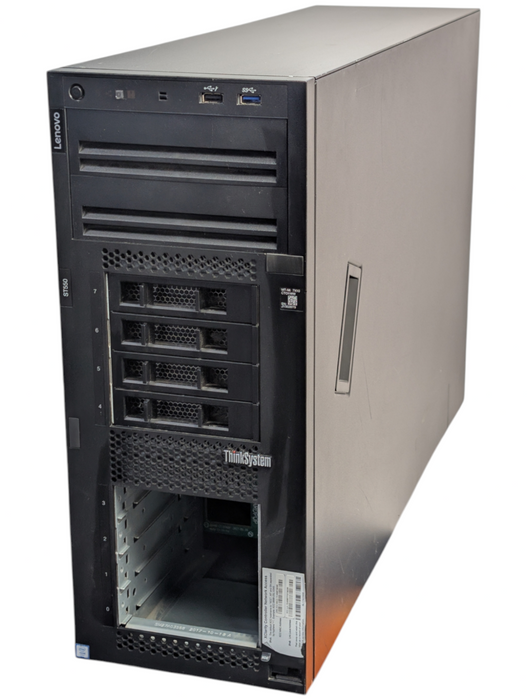 LenovoThinkSystem ST550 Tower Server 2x Intel Xeon Bronze 3106 64GB RAM -