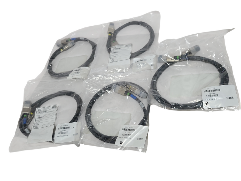 Lot of 5x Open-Box CISCO 37-1121-01 150CM POWER Stack CABLE For 3750x _