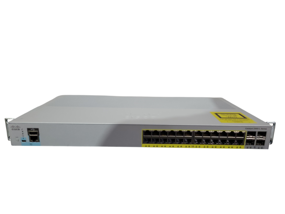 Cisco Catalyst WS-C2960L-24PS-LL 2960-L Gigabit PoE Network Switch !