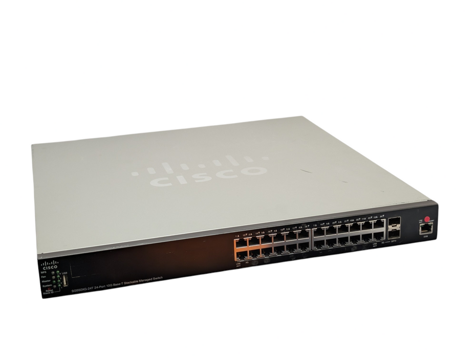 Cisco SG550XG-24T 24 Port 10G RJ45 Stackable Managed Switch 2x SFP+ -