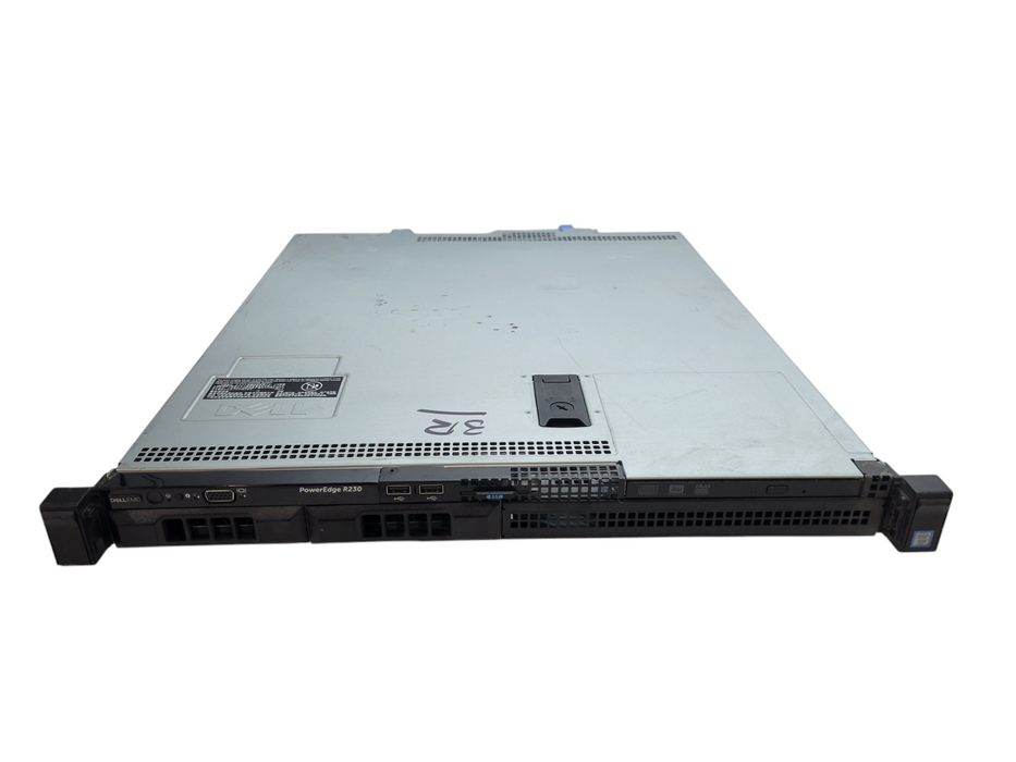 Dell EMC PowerEdge R230 - Xeon E3-1220 v5 16GB DDR4 PERC H330 250W PSU %
