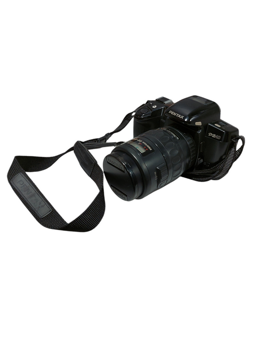 Pentax PZ10 35mm Camera with Pentax 28-105 with Battery Made in Japan =