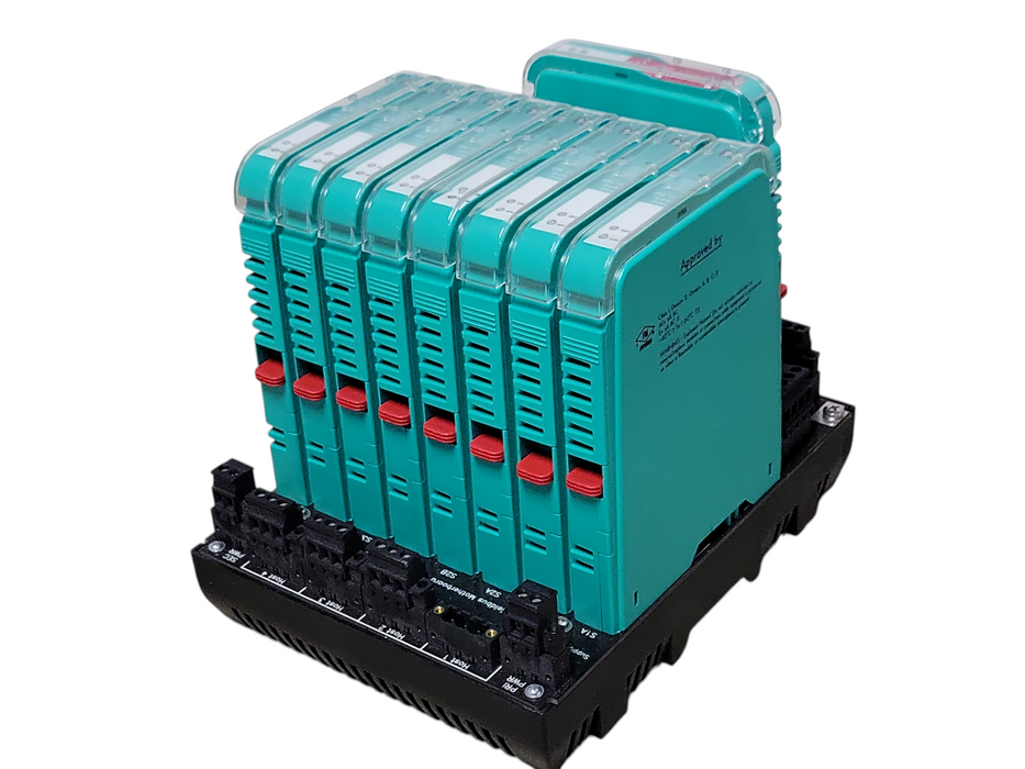 PEPPERL+FUCHS FieldConnex power hub w/ 1x HD2-DM-A, 8x HD2-FBPS-1.25.360 _