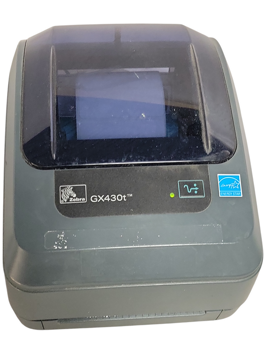 Zebra GX430t Thermal Label Printer GX43-102410-000 _