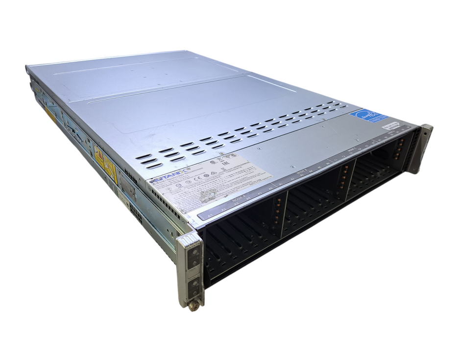 Nutanix NXS2U4NS24G500 2U Node Server | 8x E5-2620 v4 @2.10GHz, 128GB DDR4