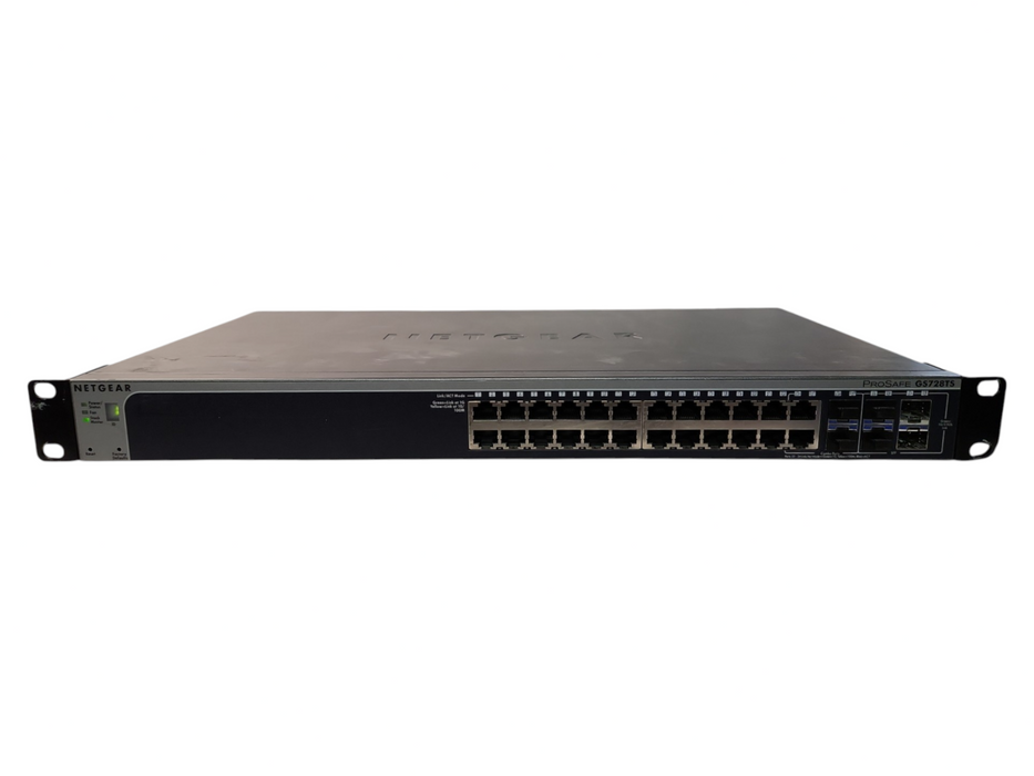 NETGEAR PROSAFE GS728TS 24 Port Gigabit Stackable Smart Switch