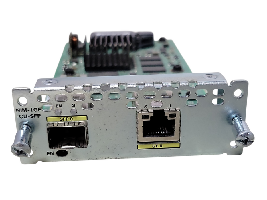 Cisco NIM-1GE-CU-SFP 1 Port GE/SFP Module ISR 4000 4300 _