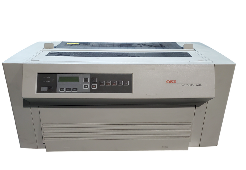 OKI Pacemark 4410 Dual 9-Pin Dot Matrix High Speed Form Printer *READ*