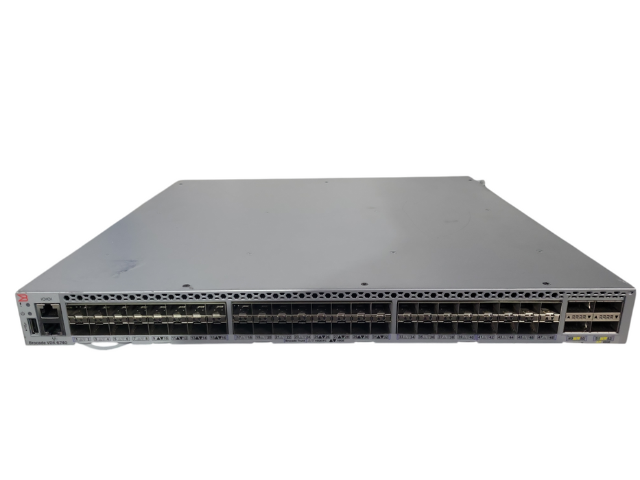 Brocade Networks BR-VDX6740-24-F 48x 10G SFP+ +4x 40Gb QSFP+ Switch, READ !