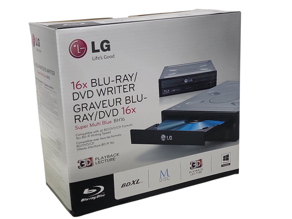 Open-Box LG blu-Ray Disc Rewriter BH16NS40 Q_