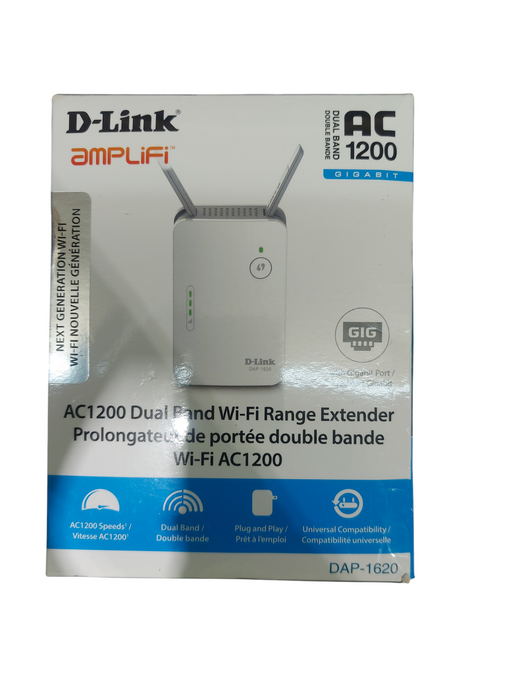 D-Link DAP-1620 AC1200 Dual-Band Wi-Fi Range Extender