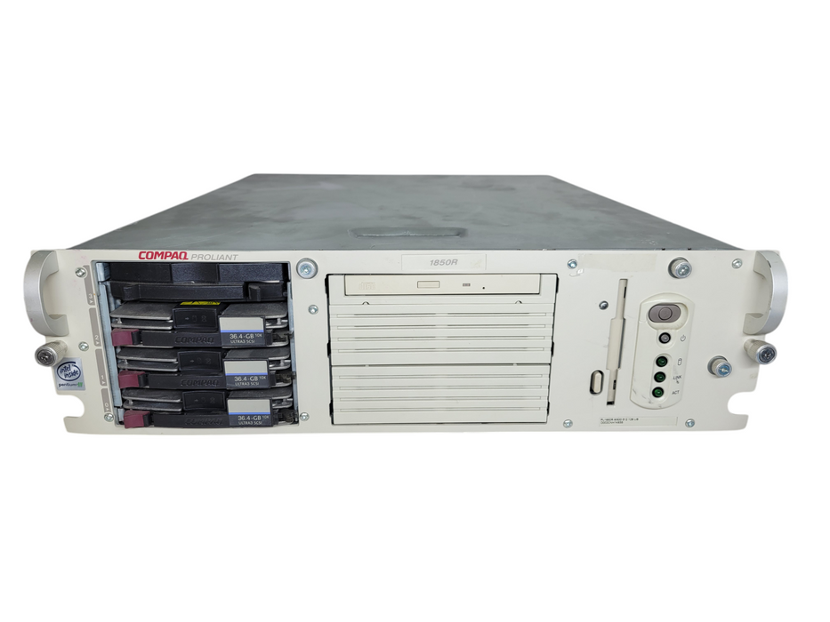COMPAQ PROLIANT 1850R - Pentium III 550MHz 512MB RAM Smart 4200 225W PSU %