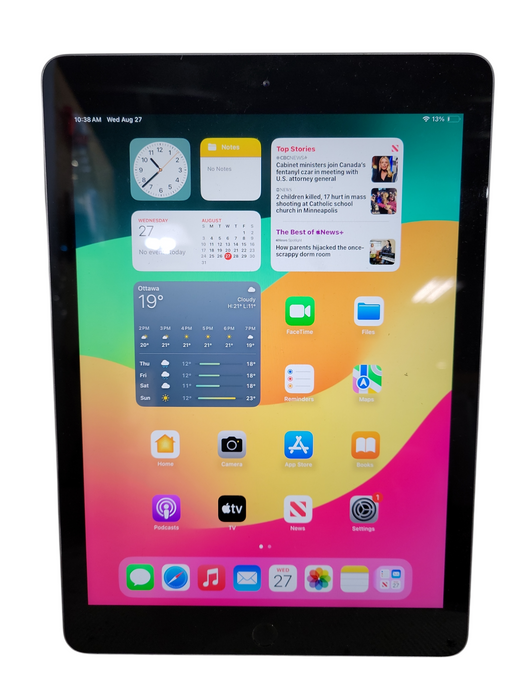 Apple iPad 6th Gen - 128GB - Space Gray A1893 Q