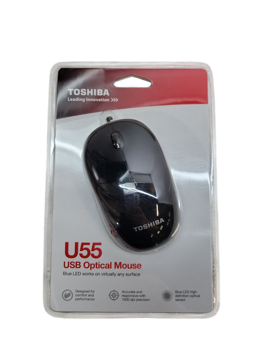 Toshiba U55 USB Optical Mouse Q%