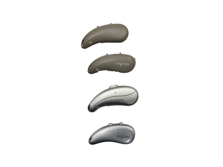 Lot of 4x Signia Hearing Aid READ $