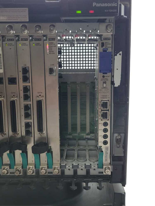 Panasonic KX-TDA200 Hybrid IP PBX System with Cards, See Detail _