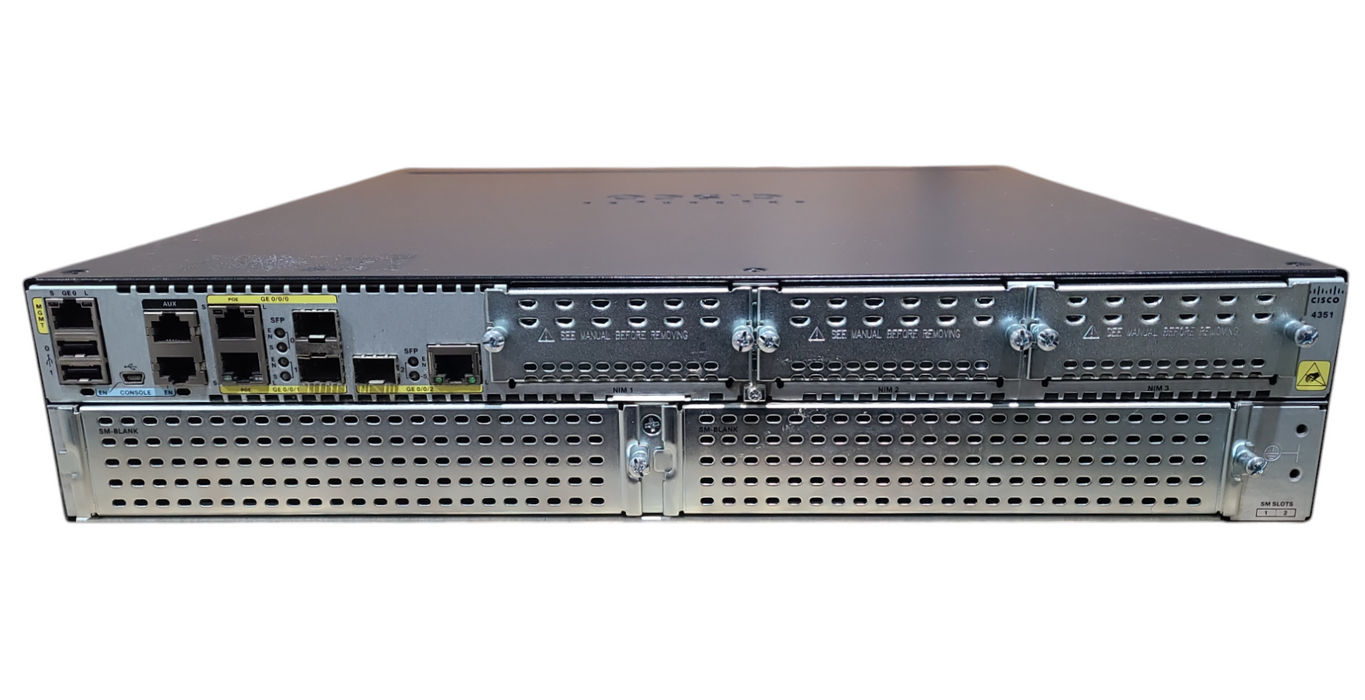 Cisco ISR4351/K9 V05 Gigabit Integrated Router *NOT AFFECTED*