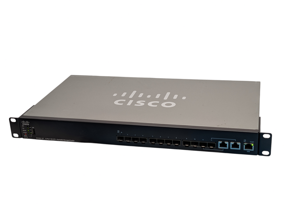 Cisco SX550X-12F 12-Port 10G SPF+ Stackable Managed Switch -