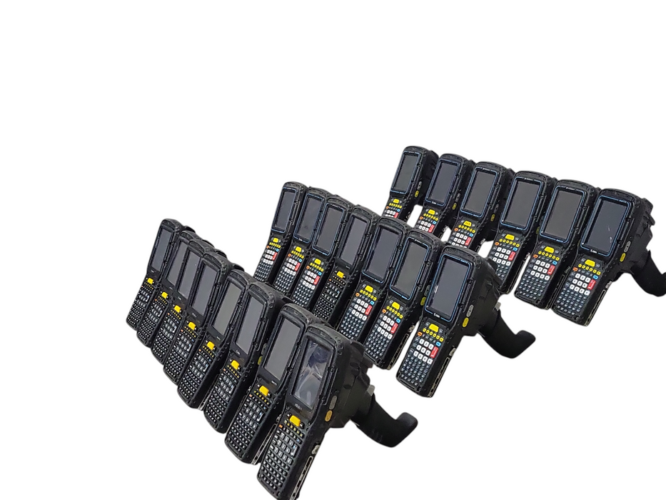 Lot of 21x Zebra/Psion/motorola (1x 7545 XA and 20x 7545MBW) Scanners, READ _