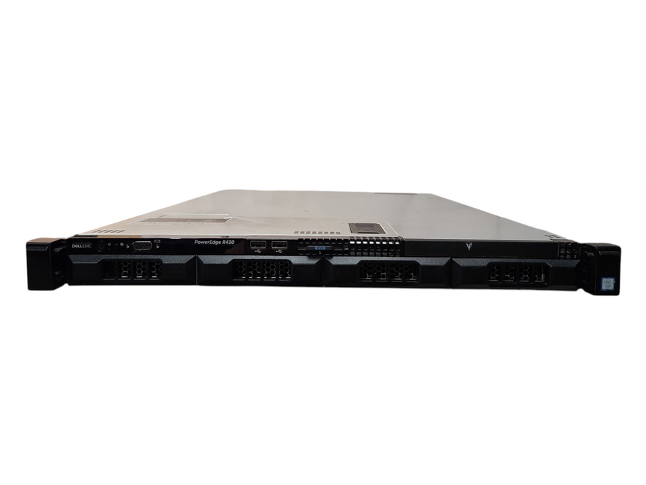 Dell R430 1U 4x3.5", 2x Xeon E5-2620v4, 64GB DDR4, No HDD & RAID, 2x 550W