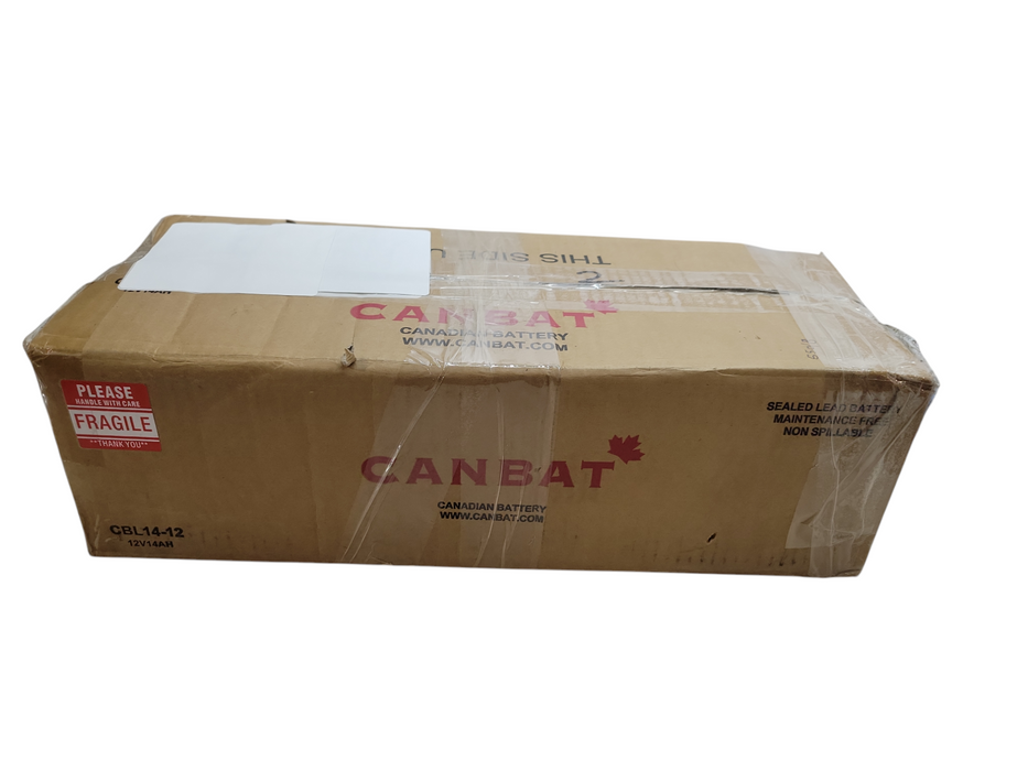 Lot of 4x - CBL1412- 12V UPS BATTERY (READ) %